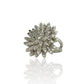 Anello fiore in oro e diamanti - Simmi Gioiellerie -Anelli