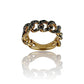 Anello groumette in oro e diamanti - Simmi Gioiellerie -Anelli