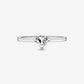 Anello solitario con cuore - Simmi gioiellerie -Anelli