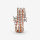 Anello Spirale Luminosa - 180051C01 - Simmi Gioiellerie -Anelli