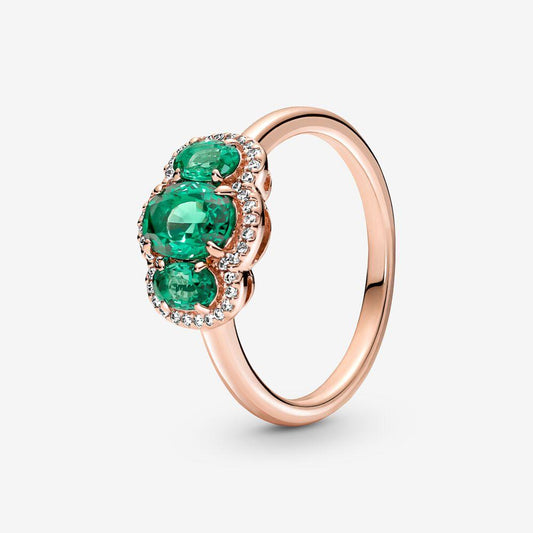 Anello Trilogy Vintage Verde - 180057C01 - Simmi Gioiellerie -Anelli