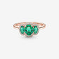 Anello Trilogy Vintage Verde - 180057C01 - Simmi Gioiellerie -Anelli
