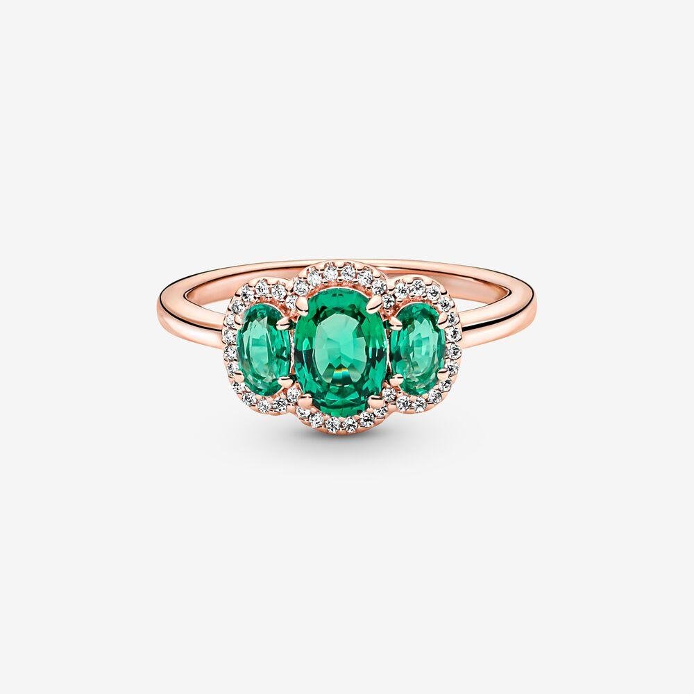 Anello Trilogy Vintage Verde - 180057C01 - Simmi Gioiellerie -Anelli