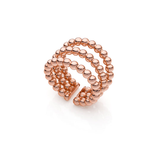 Anello Unoaerre aperto a tre fili - 2176 - Simmi Gioiellerie -Anelli