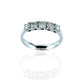 Anello veretta di diamanti - Simmi Gioiellerie -Anelli