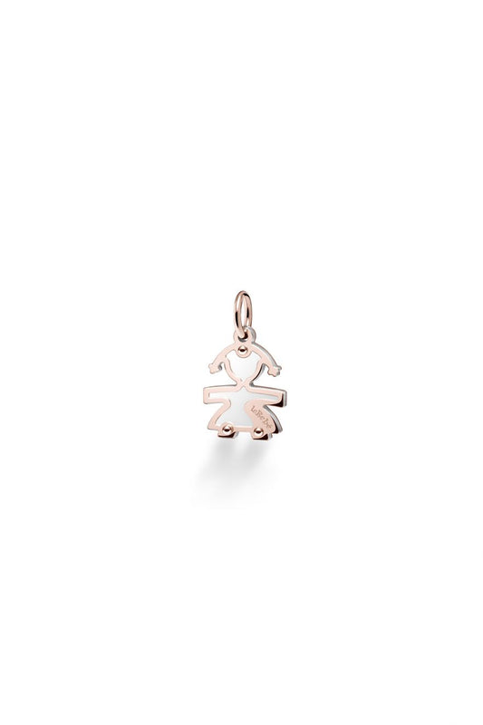 BABY CHARM ARGENTO SAGOMA BIMBA - Simmi Gioiellerie -Ciondolo