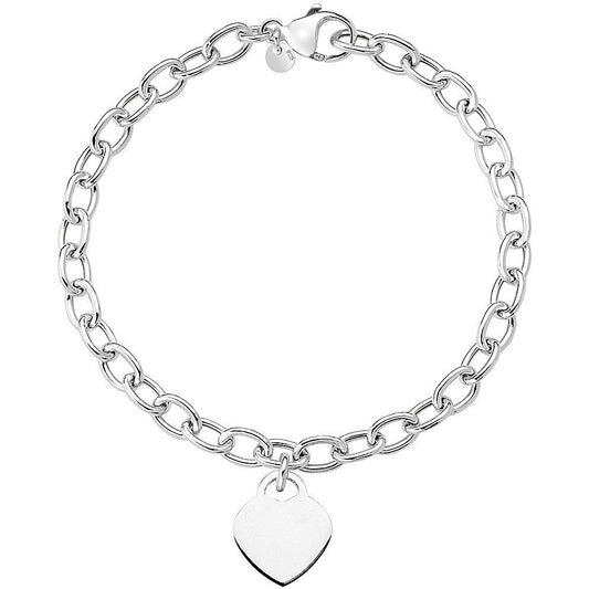 Bracciale Amen charms in Argento 925 - BRTICAB3 - Simmi Gioiellerie -Bracciali