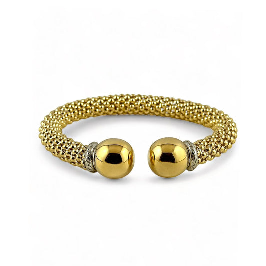 Bracciale bangle in oro giallo - Simmi Gioiellerie -Bracciali