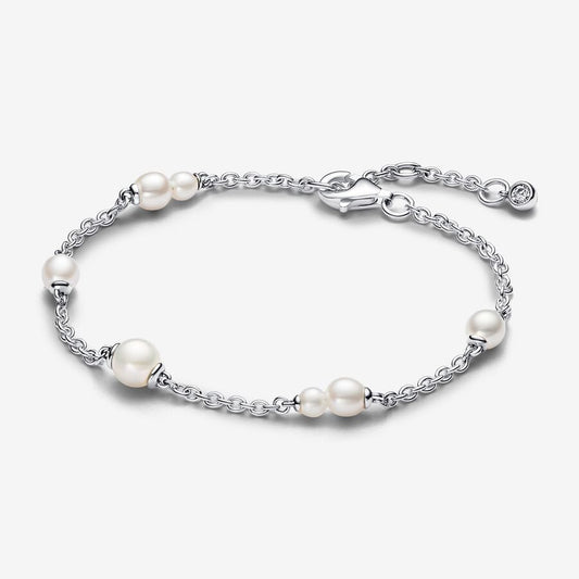 Bracciale Catena Con Perle d’Acqua Dolce Coltivate - 593172C01 - Simmi Gioiellerie -Bracciali