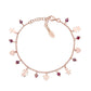 Bracciale Charm Bambini e Cuori Rosè - Simmi Gioiellerie -Bracciali