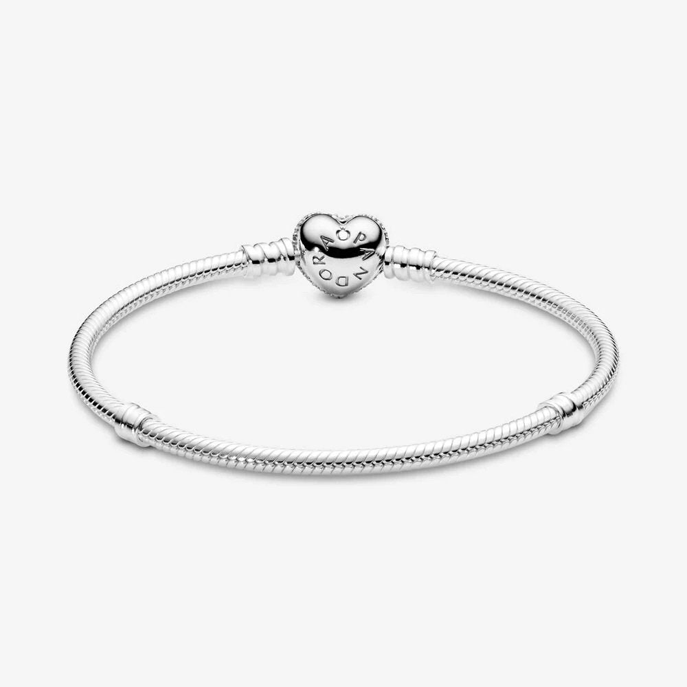 Bracciale Con Chiusura a Cuore - 590727CZ - Simmi gioiellerie -Bracciale