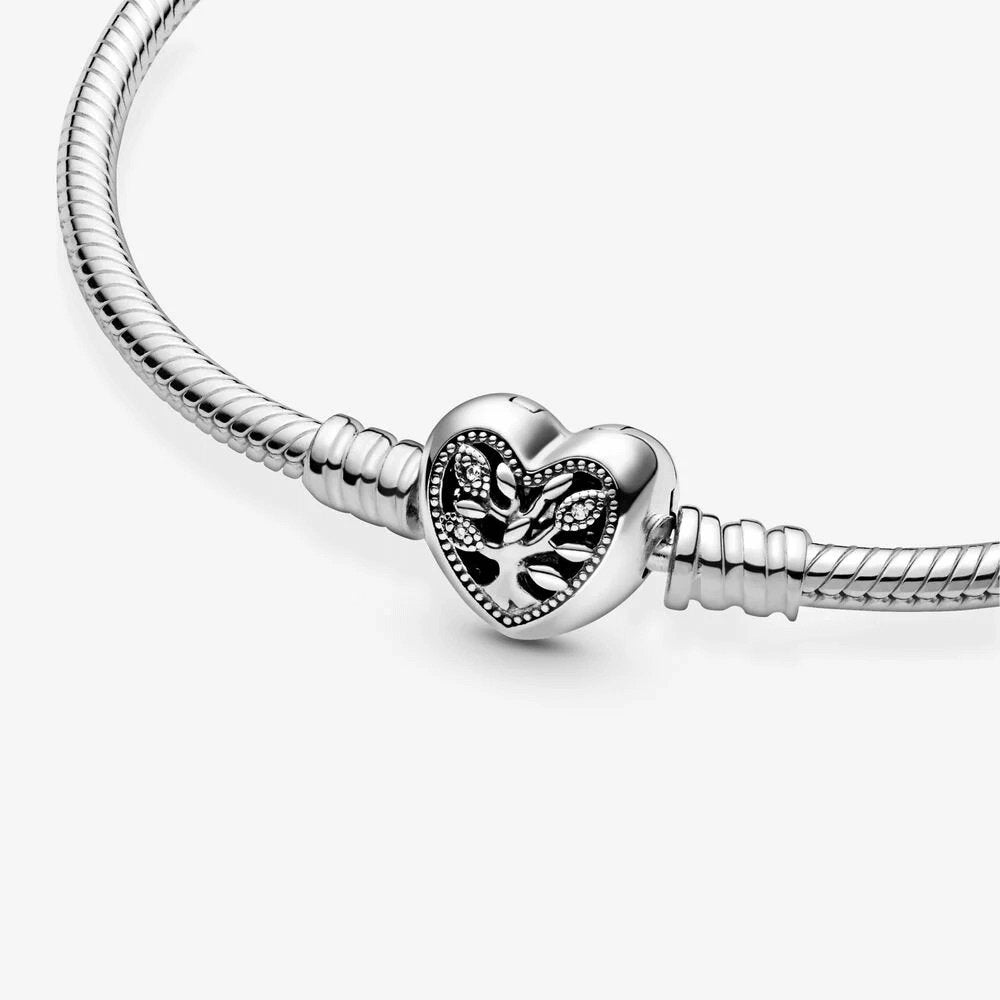 Bracciale con Chiusura a Cuore Albero della Famiglia - 598827C01 - Simmi gioiellerie -Bracciale