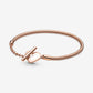Bracciale con Chiusura a T e Cuore - 589285C00 - Simmi Gioiellerie -Bracciali
