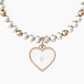Bracciale con perle coltivate "grazie di cuore" CUORE | GRAZIE - 732101 - Simmi Gioiellerie -Bracciali