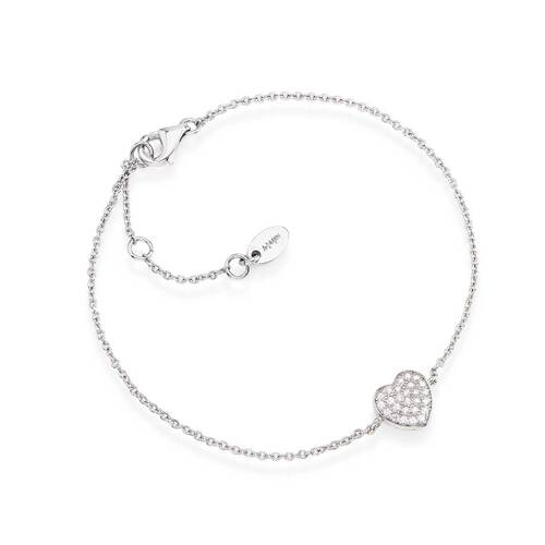 Bracciale Cuore Zirconi - BRH - Simmi Gioiellerie -Bracciali