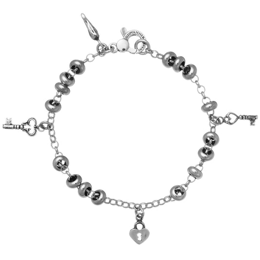 Bracciale da donna Giovanni Raspini - Mignon Lucchetto – 10495 - Simmi Gioiellerie -Bracciali
