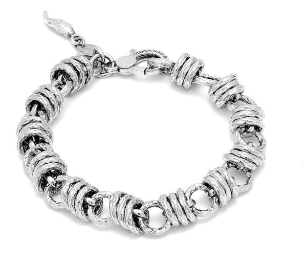 VGWON Bracciali Unisex 182 – Gioiello Elegante Per Uomo E Donna, Design Universale, Metallo