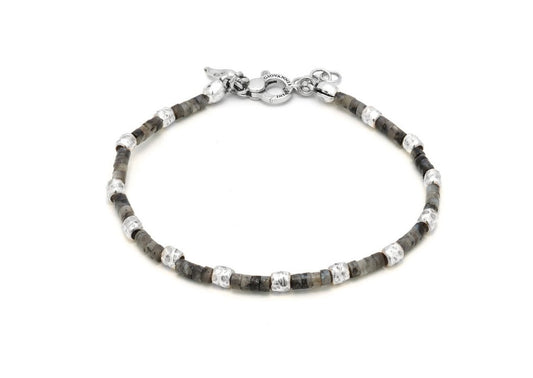 Bracciale da uomo Giovanni Raspini - Tango Labradorite - 11359 - Simmi Gioiellerie -Bracciali