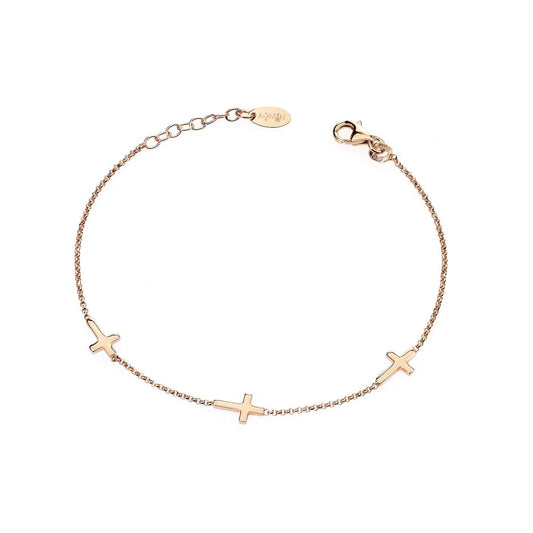 Bracciale crocifissi - BR3CR - Simmi gioiellerie -Bracciale