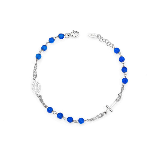 Bracciale donna rosario - BROBBL3P - Simmi gioiellerie -Collane