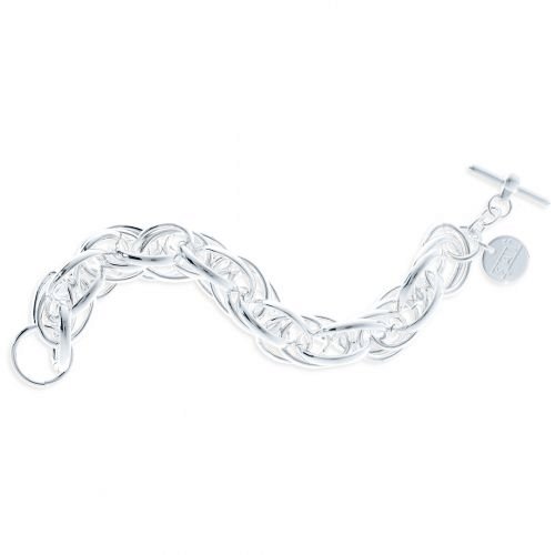 BRACCIALE IN BRONZO ARGENTATO - UNOAERRE - Simmi gioiellerie -Bracciale