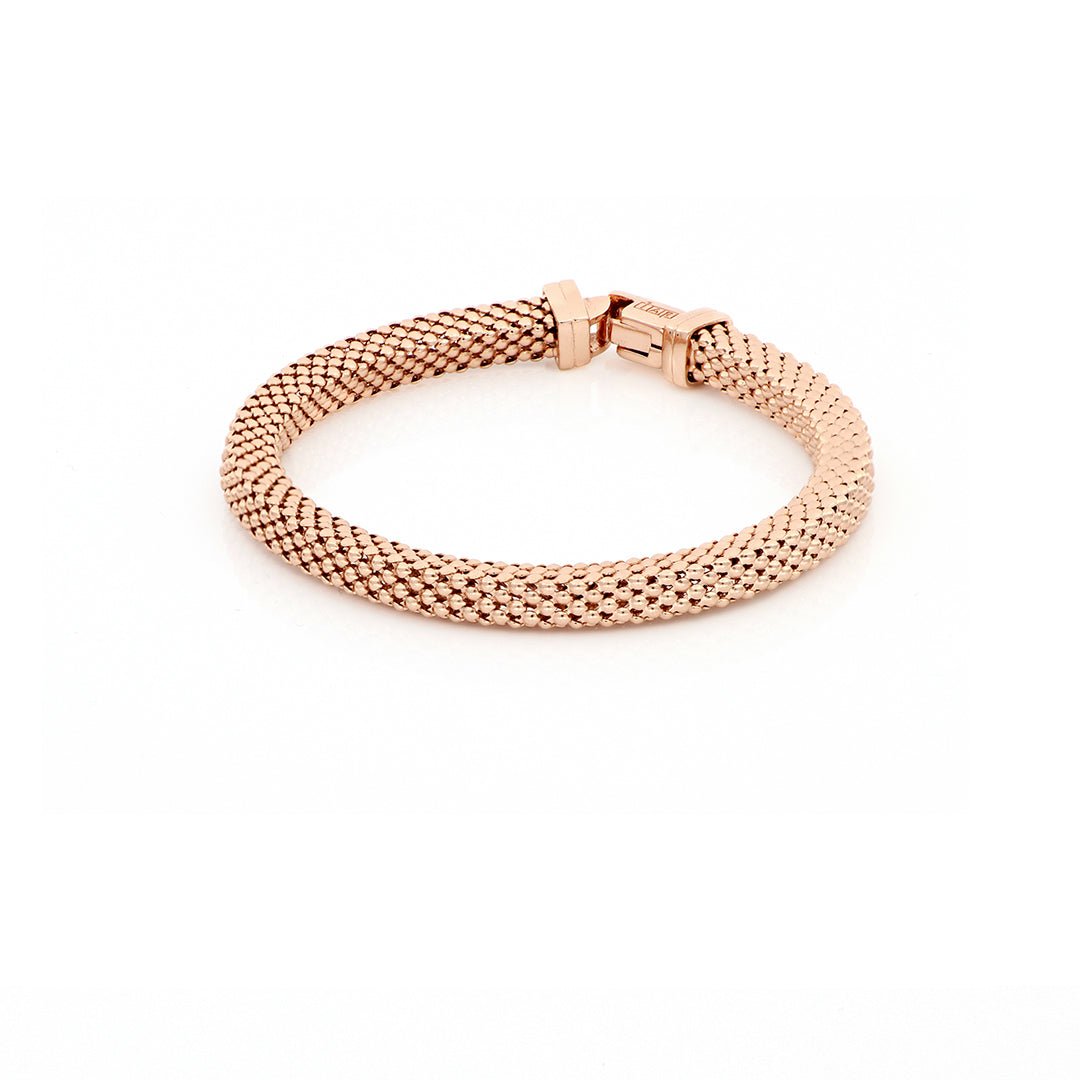 Bracciale in bronzo dorato rosa - UNOAERRE 1704 - Simmi Gioiellerie -Bracciali