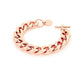 BRACCIALE IN BRONZO DORATO ROSA - UNOAERRE - Simmi gioiellerie -Bracciale