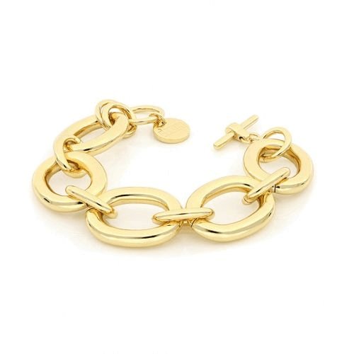 BRACCIALE IN BRONZO DORATO - UNOAERRE - Simmi gioiellerie -Bracciale