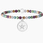 Bracciale Kidult - Bracciale donna con pietre multicolor e ciondolo stella GIRL - 732163 - Simmi Gioiellerie -Bracciali