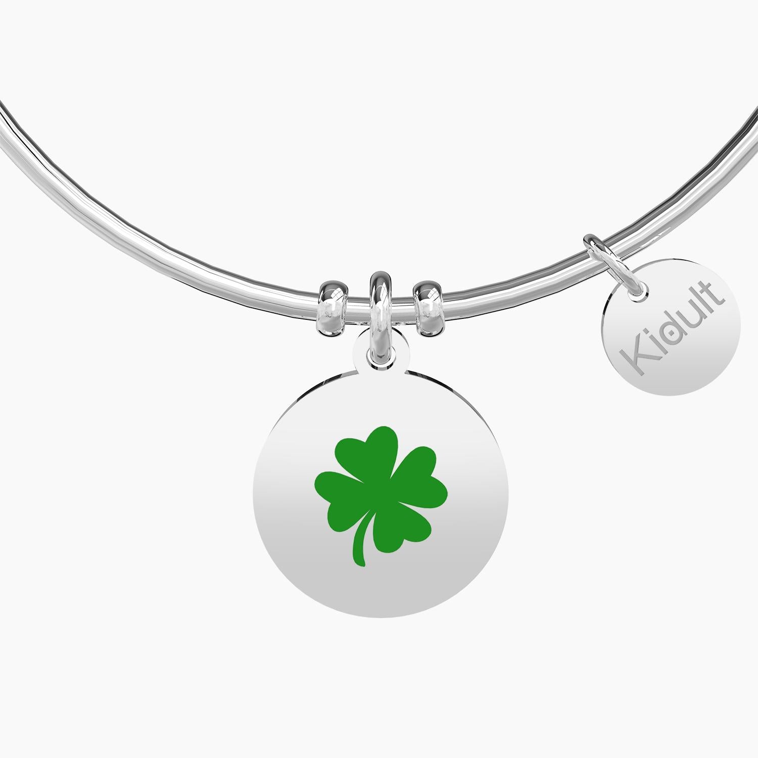 Bracciale Kidult - QUADRIFOGLIO -BUONA FORTUNA - 731875 - Simmi Gioiellerie -Bracciali