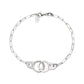 Bracciale Manette Rodio - Simmi gioiellerie -Bracciale