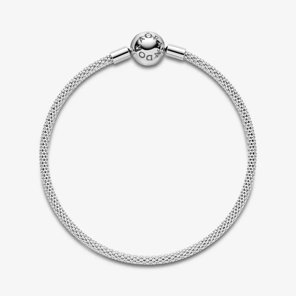 Bracciale Pandora In Argento Con Chiusura Sferica - 596543 - Simmi gioiellerie -Bracciale