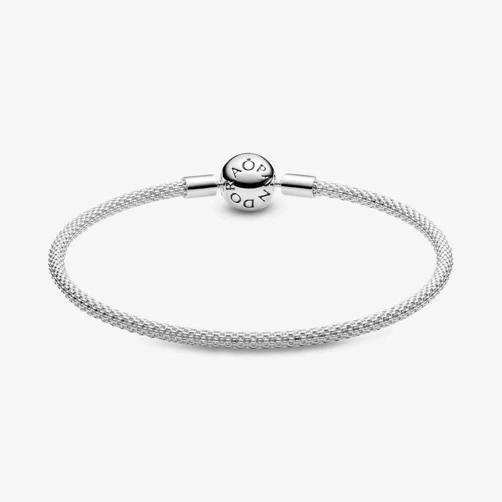 Bracciale Pandora In Argento Con Chiusura Sferica - 596543 - Simmi gioiellerie -Bracciale