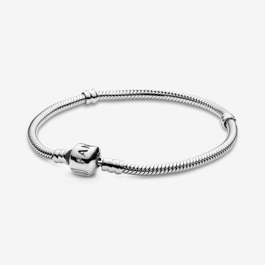 Bracciale Pandora Moments con maglia snake - 590702HV - Simmi gioiellerie -Bracciale