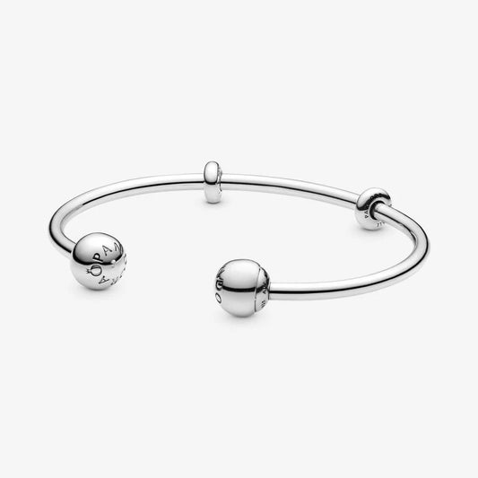 Bracciale Pandora Moments rigido aperto - 596477 - Simmi gioiellerie -Bracciale