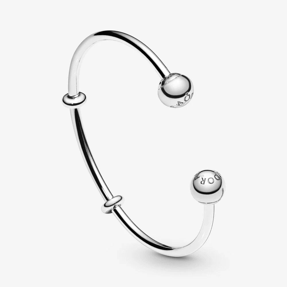 Bracciale Pandora Moments rigido aperto - 596477 - Simmi gioiellerie -Bracciale