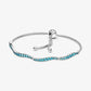 Bracciale regolabile Onde blu - 599436C01 - Simmi Gioiellerie -Bracciali