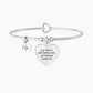 Bracciale rigido amica con ciondolo cuore - AMICA | VITA - 732224 - Simmi Gioiellerie -Bracciali