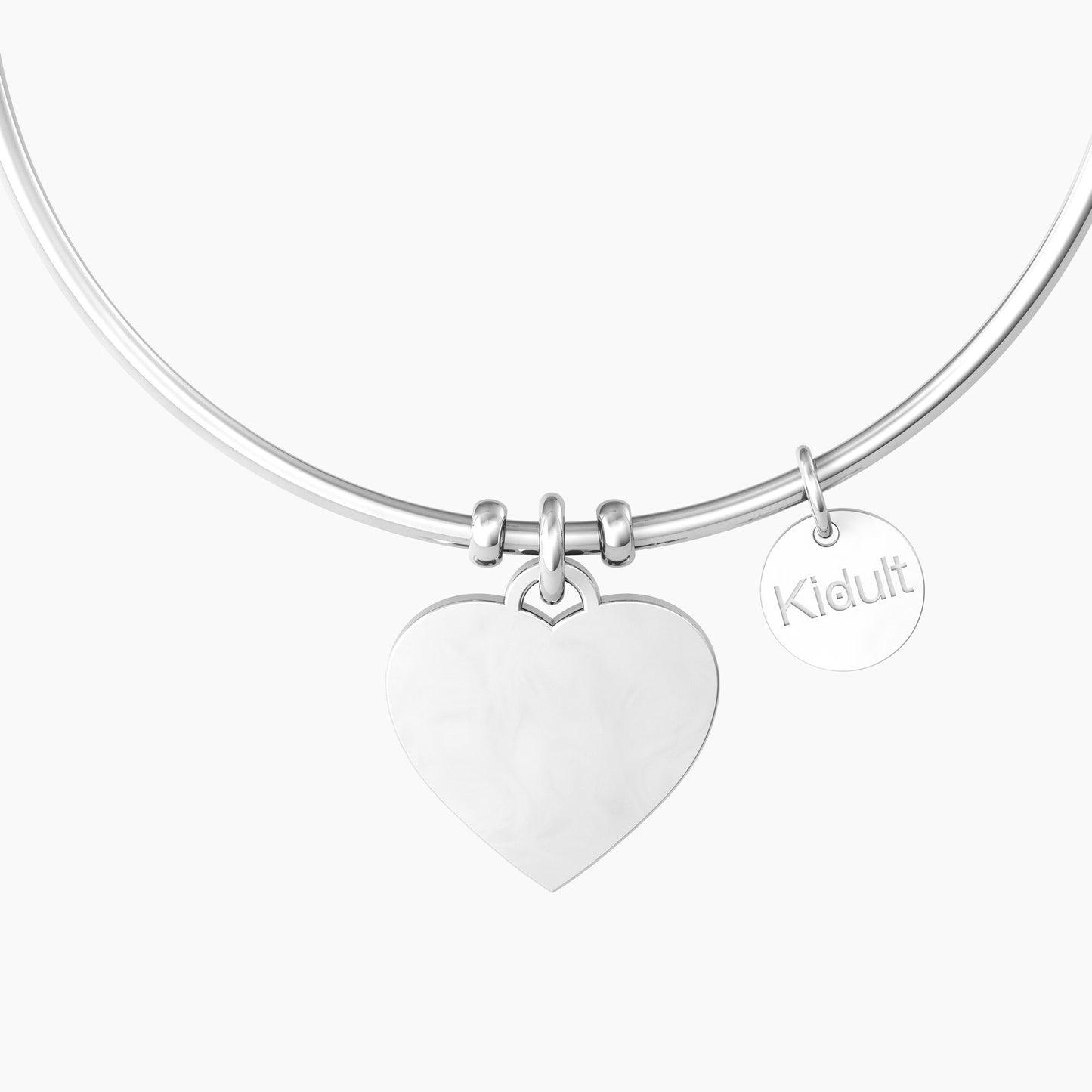 Bracciale rigido amica con ciondolo cuore - AMICA | VITA - 732224 - Simmi Gioiellerie -Bracciali