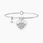 Bracciale rigido donna con ciondolo amicizia - 732155 - Simmi Gioiellerie -Bracciali