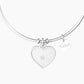 Bracciale rigido donna con cuore inciso - CUORE | L’AMORE INSEGNA - 732142 - Simmi Gioiellerie -Bracciali