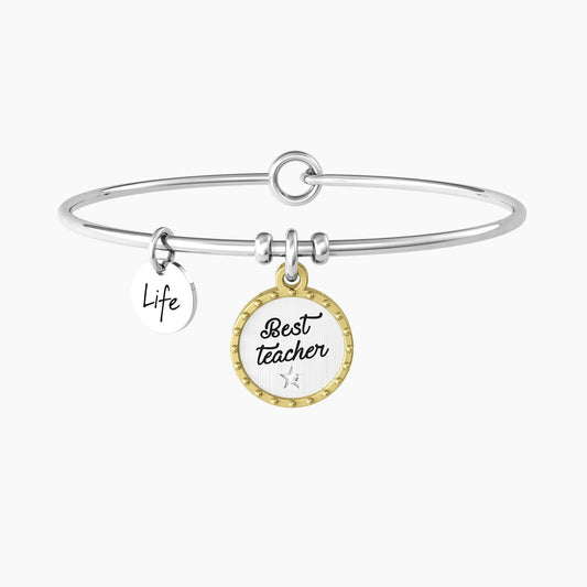 Bracciale rigido maestra con ciondolo - MELA | BEST TEACHER - 732135 - Simmi Gioiellerie -Bracciali