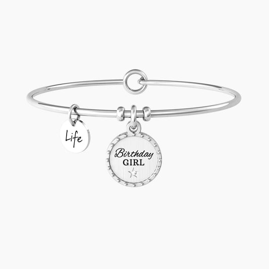 Bracciale rigido per compleanno donna - BIRTHDAY GIRL - 732097 - Simmi Gioiellerie -Bracciali