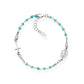 Bracciale Rosario Cristalli Azzurri - BRO25BT3 - Simmi Gioiellerie -Bracciali