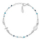Bracciale Rosario Cristalli Multicolor Azzurro - BRO25BMUB3 - Simmi Gioiellerie -Bracciali