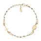 Bracciale Rosario Cristalli Multicolor Pastello - BRO25GMUV3 - Simmi Gioiellerie -Bracciali