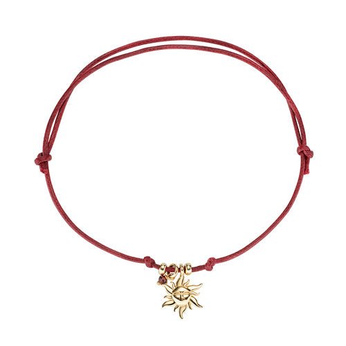 Bracciale Sole Cordino Cerato - BRANCOSOGRO - Simmi Gioiellerie -Bracciali
