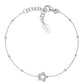 Bracciale Stella Godronato Rodio - BRGOSTB3 - Simmi Gioiellerie -Bracciali