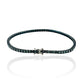 Bracciale tennis in oro con diamanti blu - Simmi Gioiellerie -Bracciali