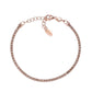 Bracciale Tennis Rosè Zirconi Champagne - BTRCH16 - Simmi Gioiellerie -Bracciali